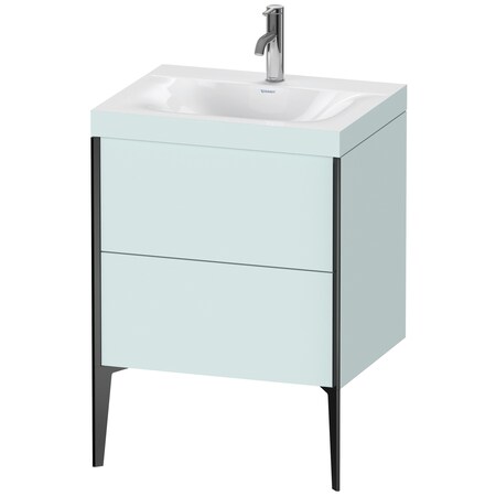 Xviu C-Bonded Floorstanding Vanity Light Blue Matte